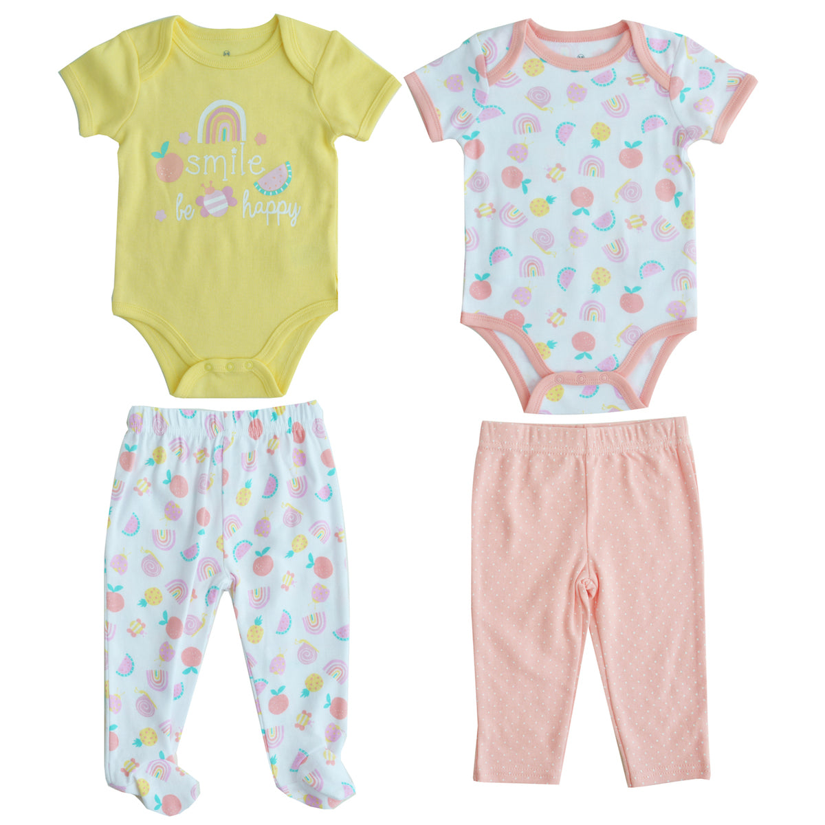 4 Pc Duo Creeper De Bebe Niña