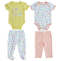 4 Pc Duo Creeper De Bebe Niña
